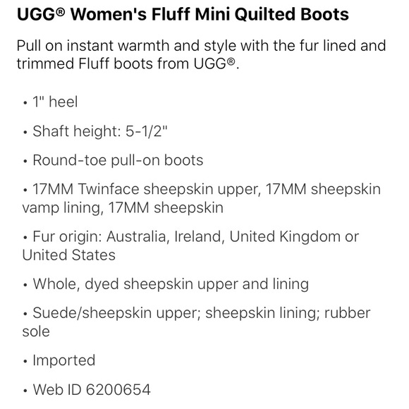 ๐ฅNWB UGG Womenโs Fluff Mini Quilted Leopard Boots - Picture 6 of 7